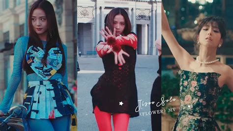 Jisoo outfits flower mv